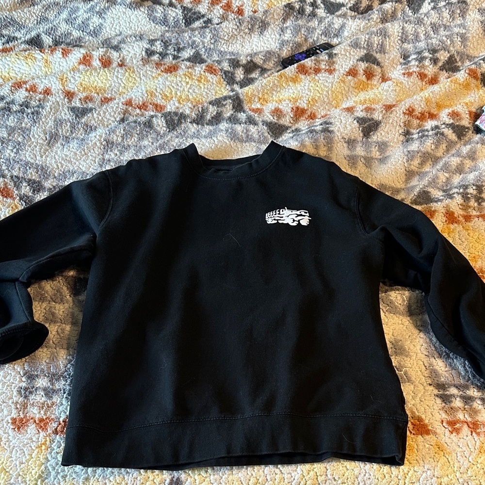 Rogue Black Crewneck with White Logo